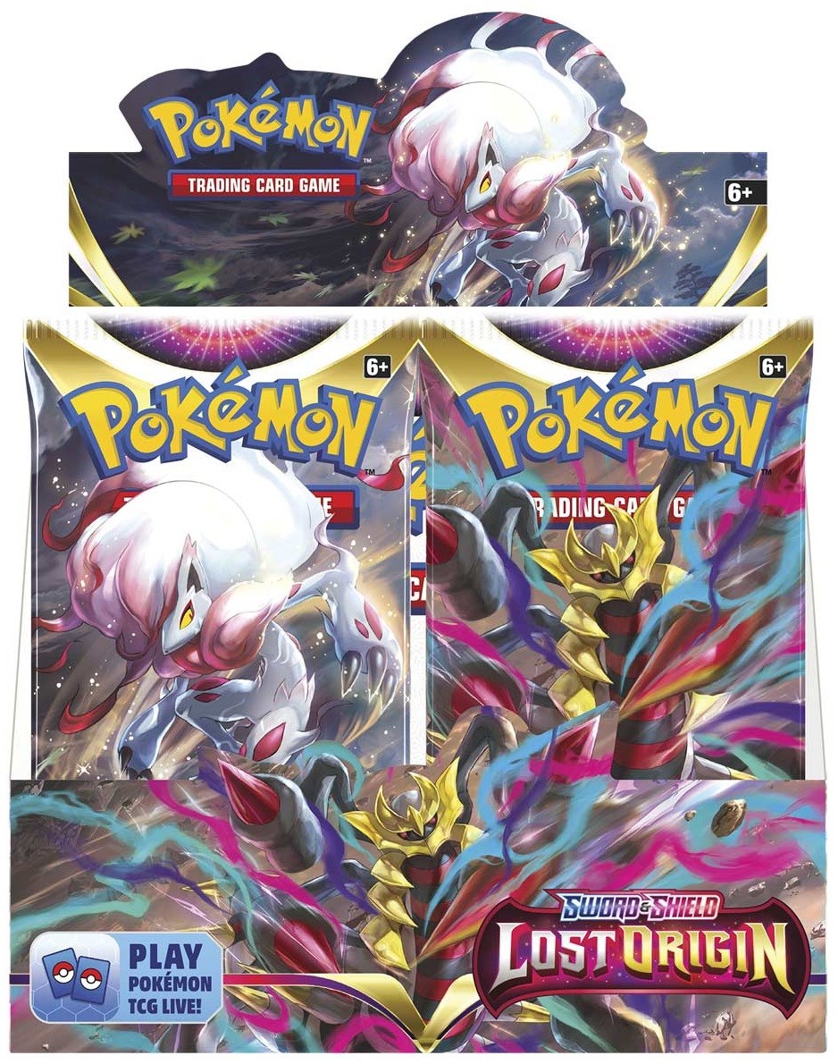 Pokemon Tcg Sword Shield Lost Origin Booster Display Packs